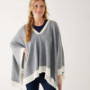 Mersea - Avalon Poncho - Fog/Sea Salt