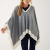 Mersea - Avalon Poncho - Fog/Sea Salt