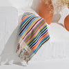 Kikoya - Stripe Bubble Handloomed Turkish Hand Towels - Multi (Add-On)
