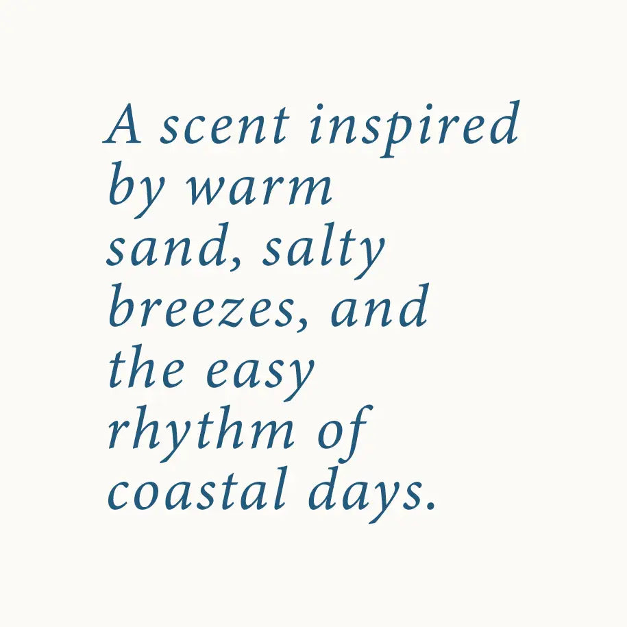 Poured Goods - Coastal Vibes Candle | Floral + Amber