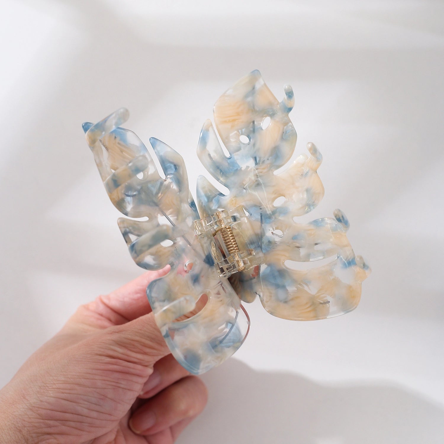 Monstera Leaf Claw Clip (Add-On)