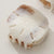 Calacatta Sand Dollar Claw Clip - Small