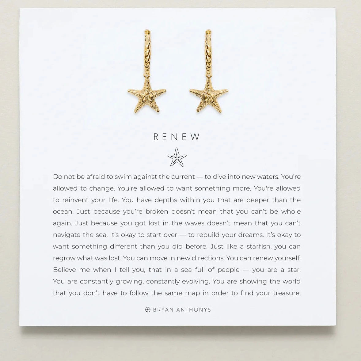 Bryan Anthonys - Renew Huggie Earrings 14K Gold (Add-On)