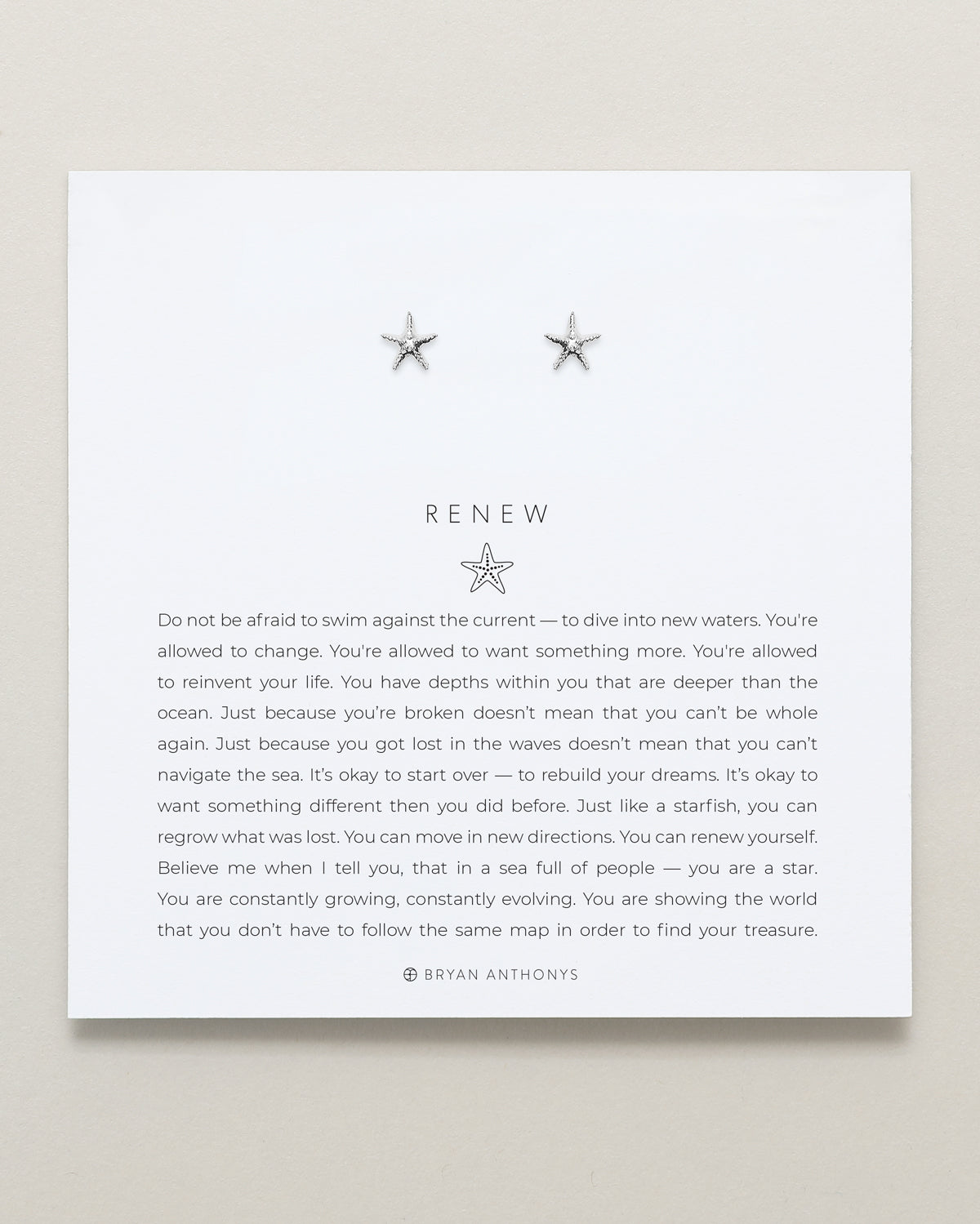 Bryan Anthonys - Renew Stud Earrings - Silver (Add-On)
