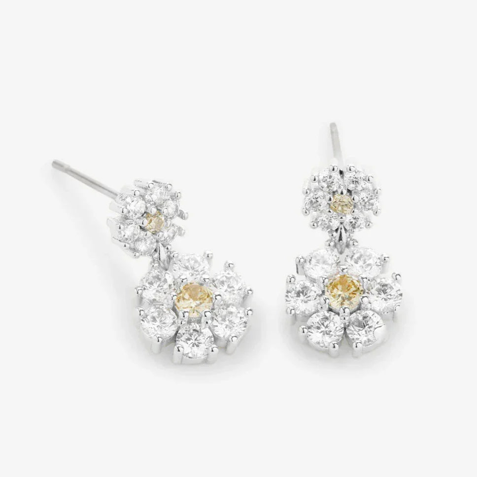 Bryan Anthonys - Bloom Drop Earrings - Silver