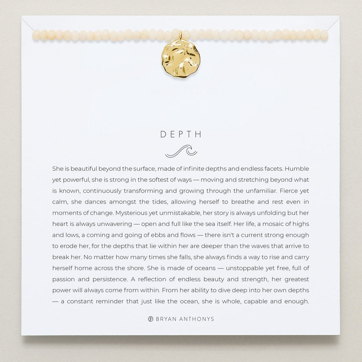 Bryan Anthonys - Depth Beaded Necklace - 14k Gold