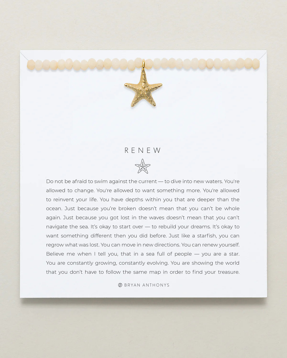 Bryan Anthonys - Renew Beaded Necklace - Gold (Add-On)