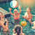 Phunkee Tree  - Floatie Bluetooth Speaker & Koozie - Pineapple