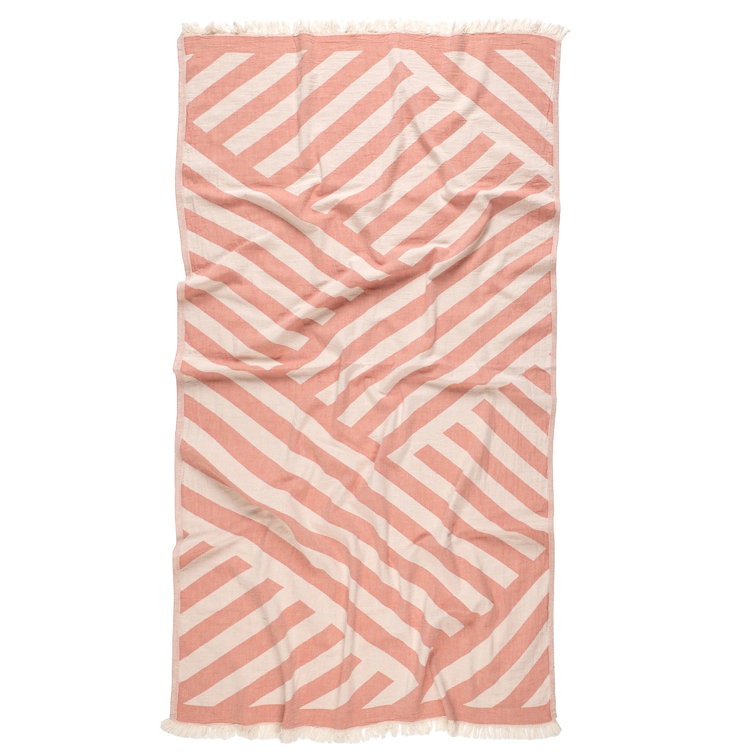 Kikoya - Harmony of Yarn Turkish Beach Towels Cotton 35x70" Pool Bath - Clay (Add-On)