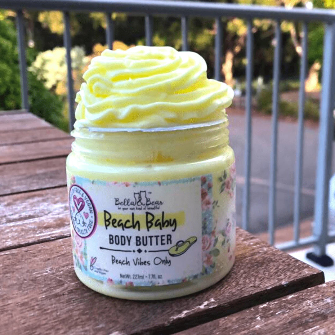 Bella & Bear -  Beach Baby Body Butter 6.7oz (Add-On)
