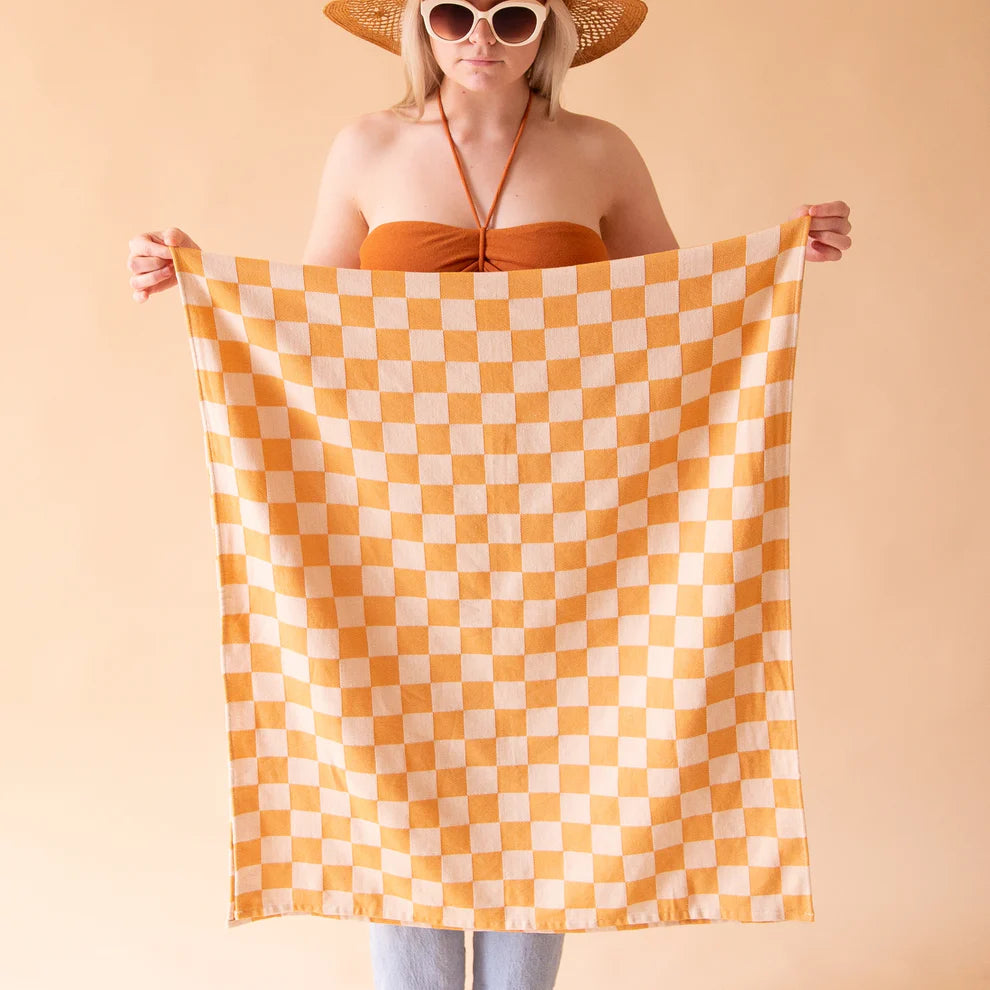Sunshine Studios - Beach Towel - Checker (Add-On)
