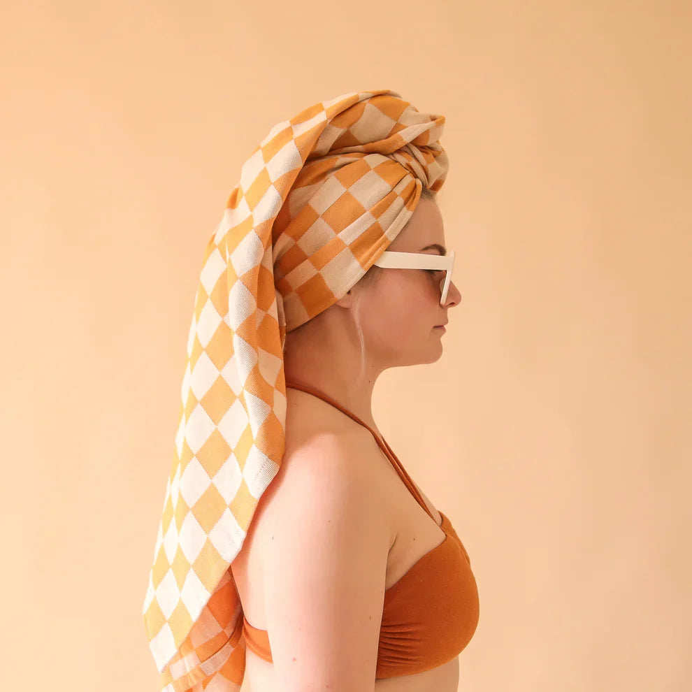 Sunshine Studios - Beach Towel - Checker