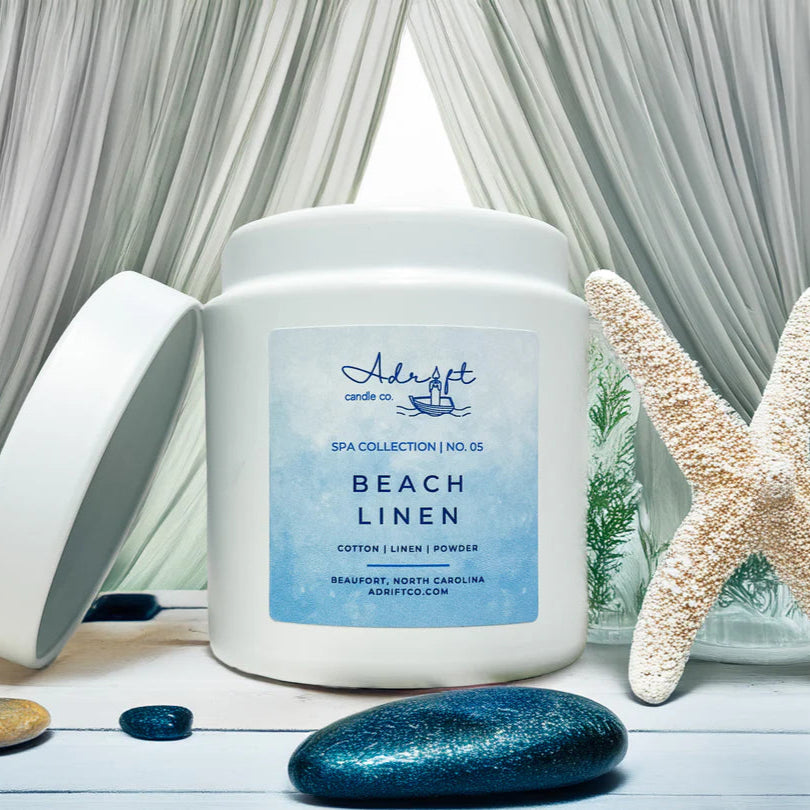 Adrift Candle Co. - Beach Linen Candle (Add-On)