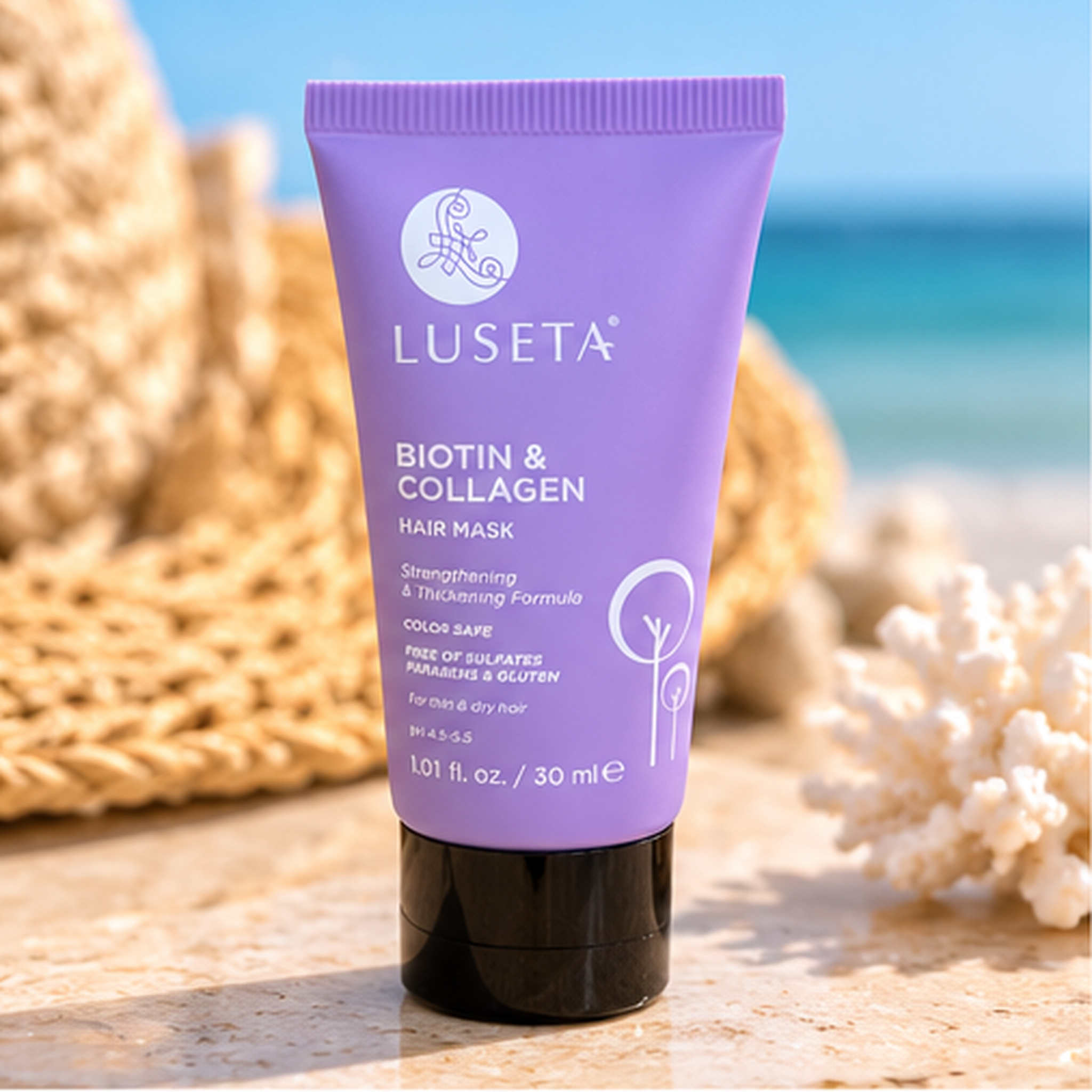 Luseta Beauty - Biotin & Collagen Hair Mask 1 fl oz