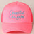 Coastal Cowgirl Embroidered Mesh Back Baseball Cap - Neon Pink