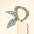 The Darling Effect - Call Me Later Phone Scarf–Olive Dot