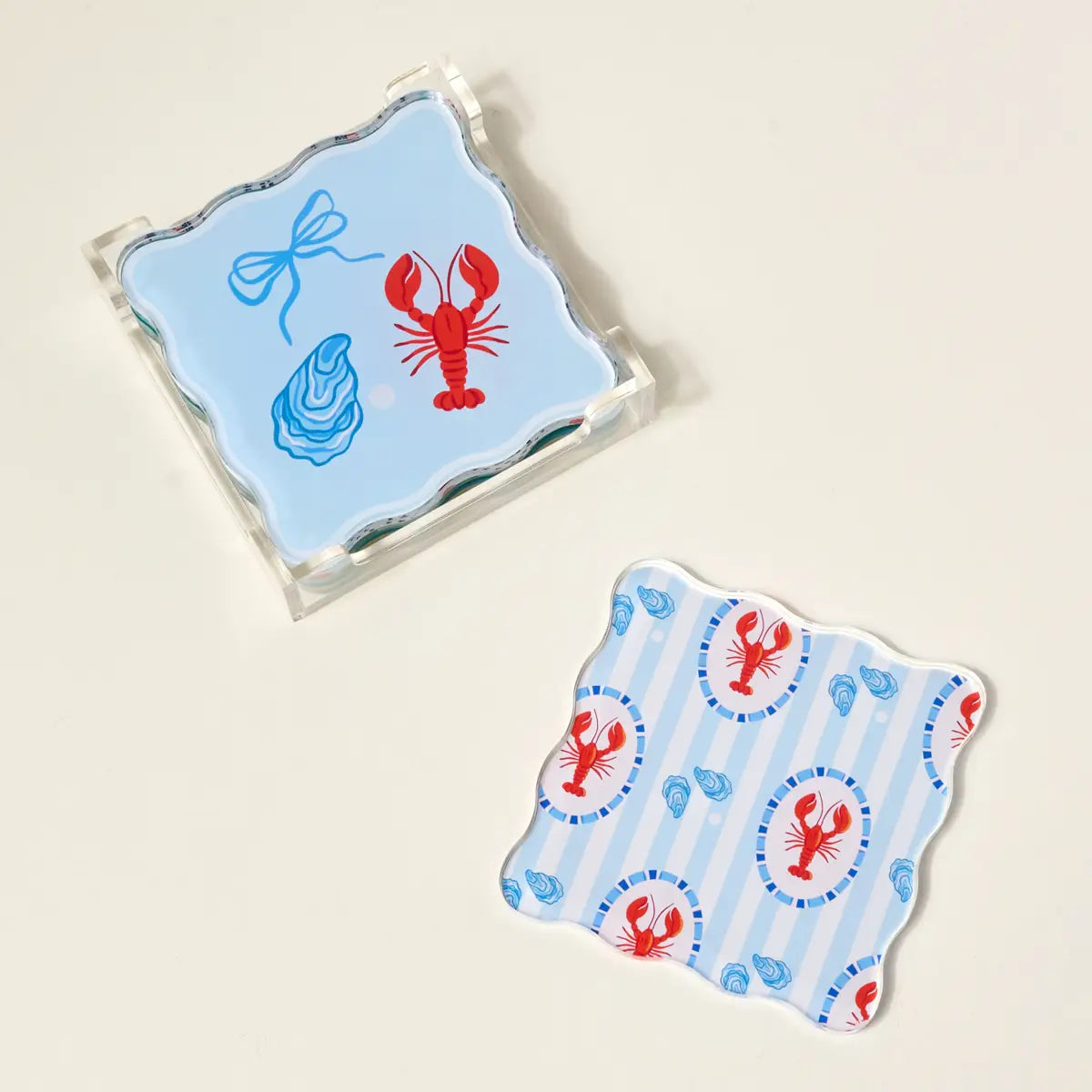 The Darling Effect - Table Talk Acrylic Coaster Set-Harbor House