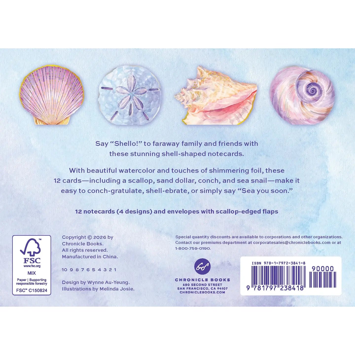 Chronicle Books - Shell Notes
