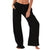 Lotus & Luna - Black Cotton Cabana Pants (Add-On)