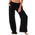 Lotus and Luna - Black Cotton Cabana Pants (Add-On)