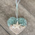 Sea Dreams Coastal Art - Coastal Heart Starfish Suncatcher/Ornament