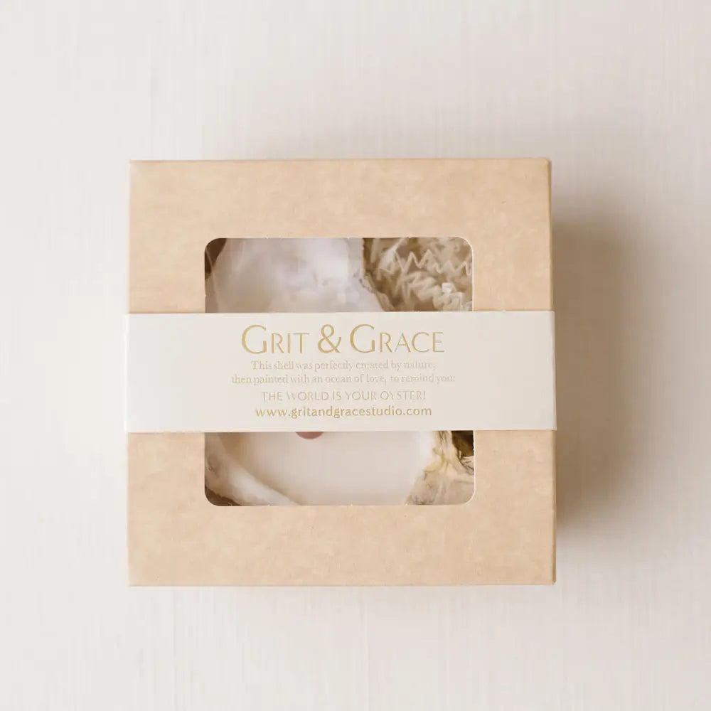 Grit and Grace Studio - Oyster Shell Candle (Single)