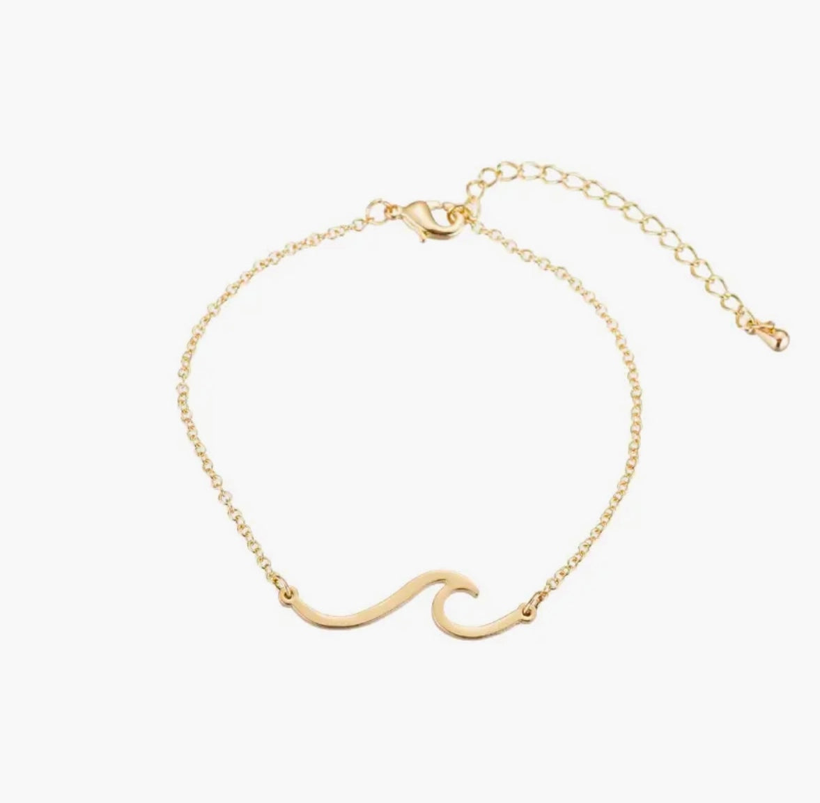 The Coconut Collective - Nalu Wave Gold Bracelet