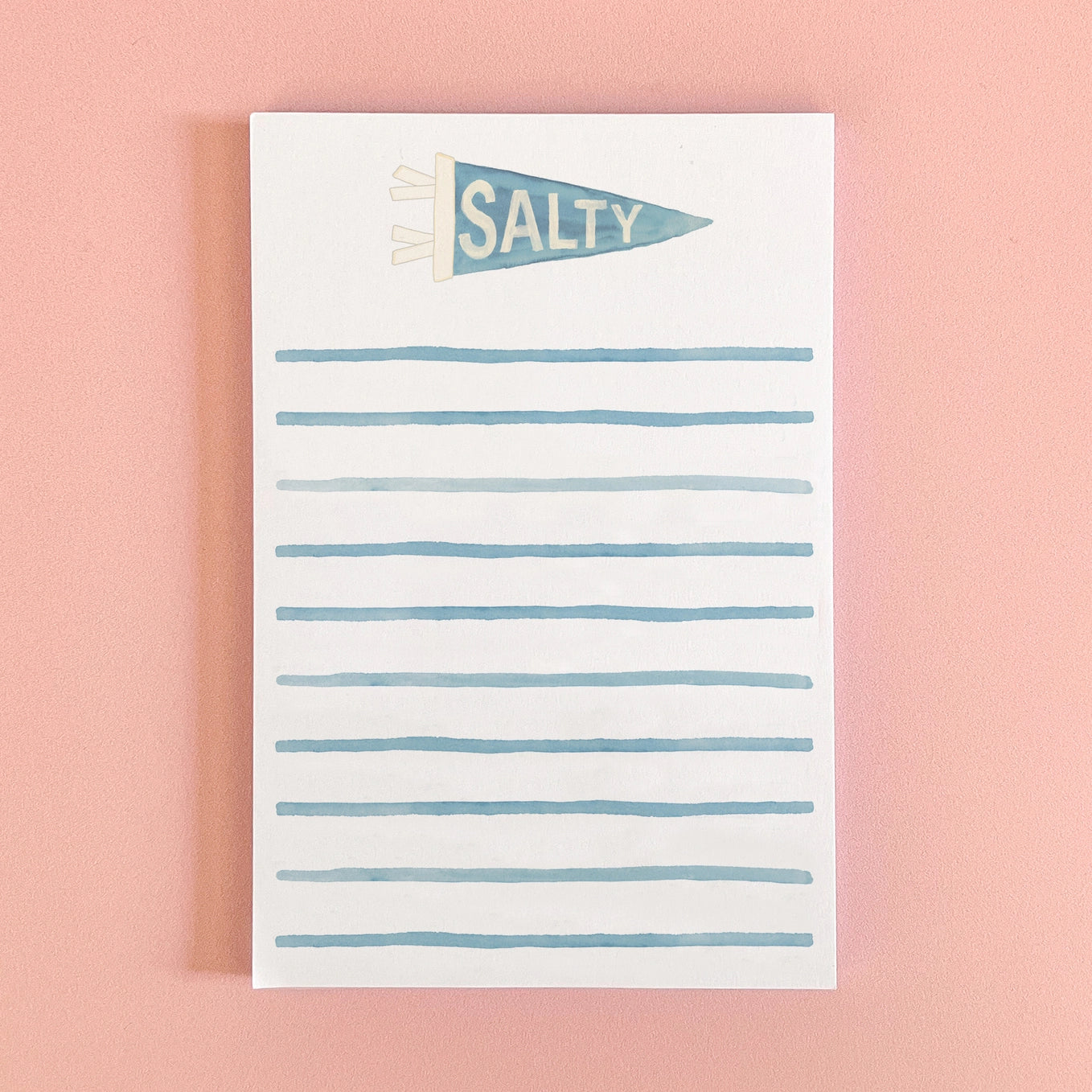 Gert & Co - Salty Pennant 4x6" Coastal Notepad