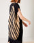 MerSea - Carly Crochet Boho Bag - Natural-Black Stripe
