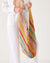 MerSea - Carly Crochet Boho Bag - Natural-Multi Stripe