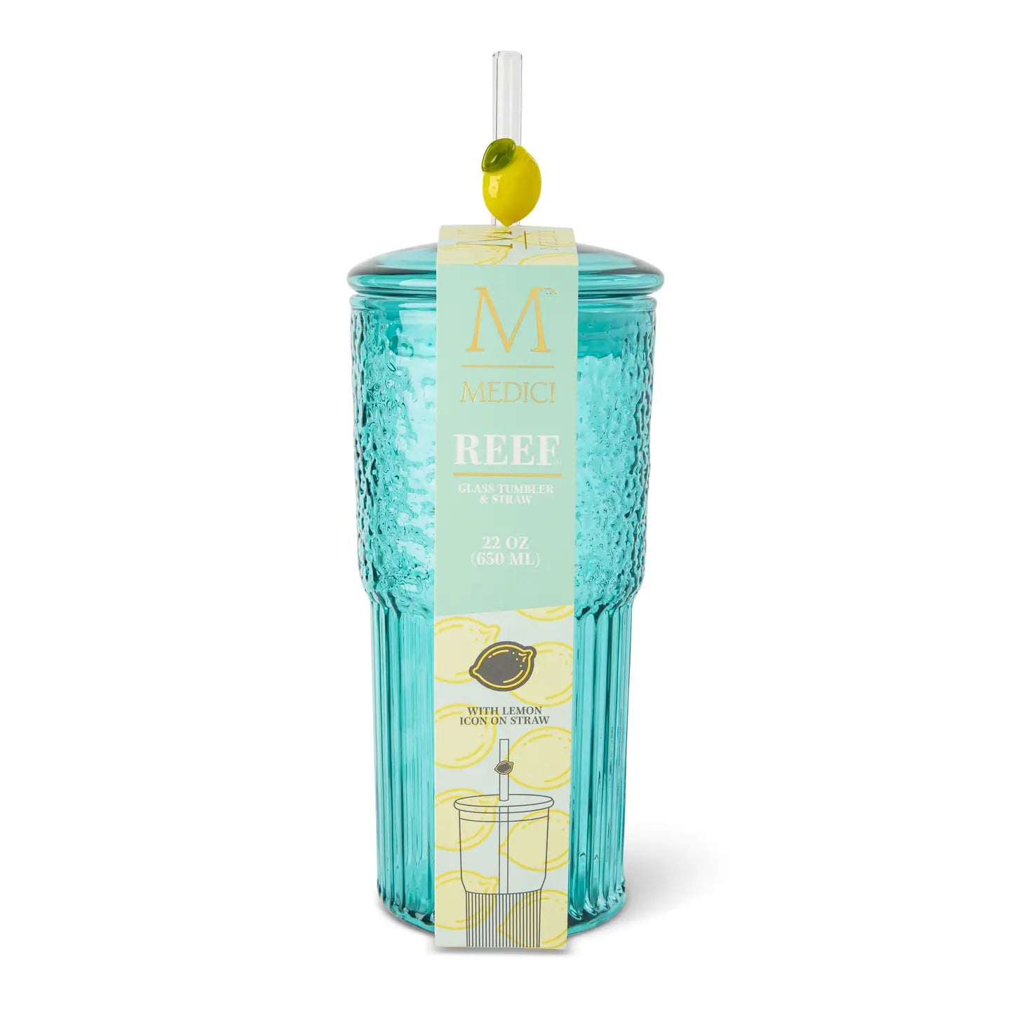 22oz Reef Tumbler - Lemon