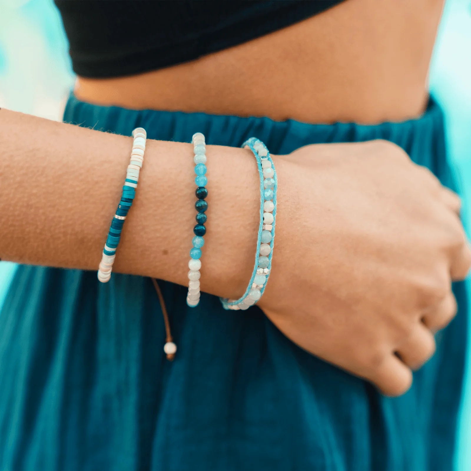 Lotus and Luna - Clarity + Confidence 4mm Healing Bracelet (Add-On)