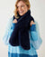 MerSea - Cozy Cabin Faux Fur Scarf - Oxford Blue (Add-On)