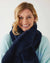 MerSea - Cozy Cabin Faux Fur Scarf - Oxford Blue (Add-On)