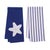 C&F Home - Coastal Navy Starfish Stripe Kitchen Towel Set 2