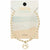 Zad - Coastal Charm Wave White Bead Anklet