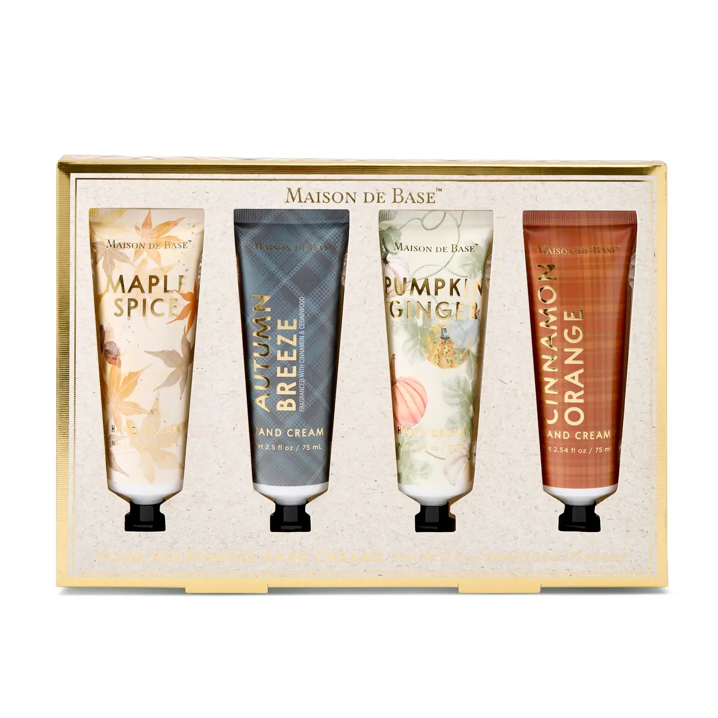 4pk Fall 75ml Hand Creams - Plaid