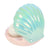 Something Different - Iridescent Clam Shell Coastal Salt and Pepper Shakers