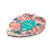 Set of 2 9" Palm Plates - Wild Tropics