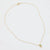 Gold Palm Tree Pendant Necklace