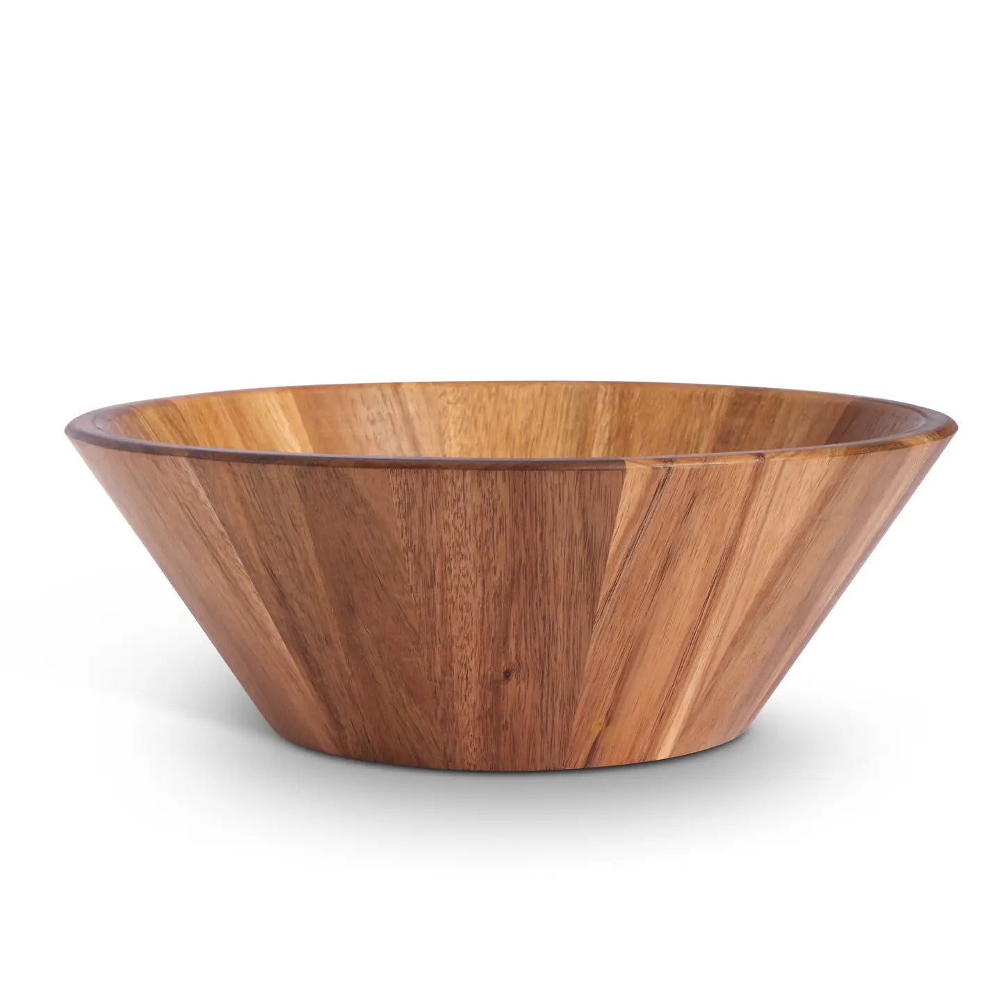 12" Acacia Wood Serving Bowl