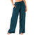 Lotus and Luna - Deep Teal Wide Leg Drawstring Pants (Add-On)