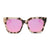 Diff Eyewear - Ariana Sunglasses - Cream Tortoise Pink Mirror