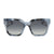 Diff Eyewear - Ariana Sunglasses - Retro Blue Tortoise + Grey Gradient