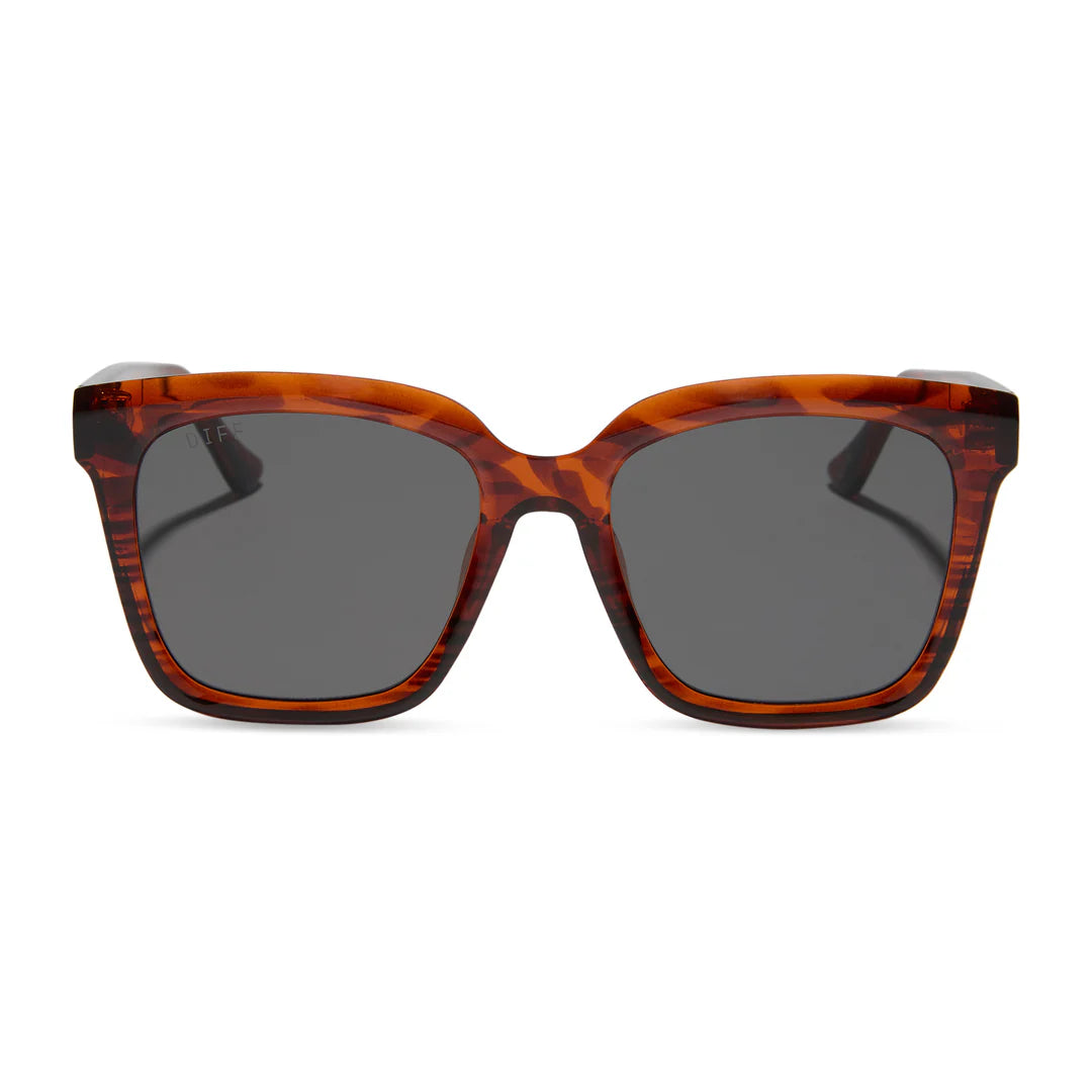 Diff Eyewear - Blythe Sunglasses - Mahogany Tortoise