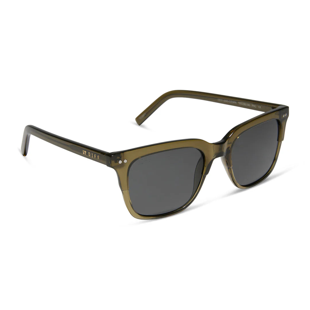 Diff Eyewear - Bobby Sunglasses - Milky Olive Grey