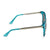 Diff Eyewear - Hailey Sunglasses - Turquoise Crystal + Grey (Add-On)