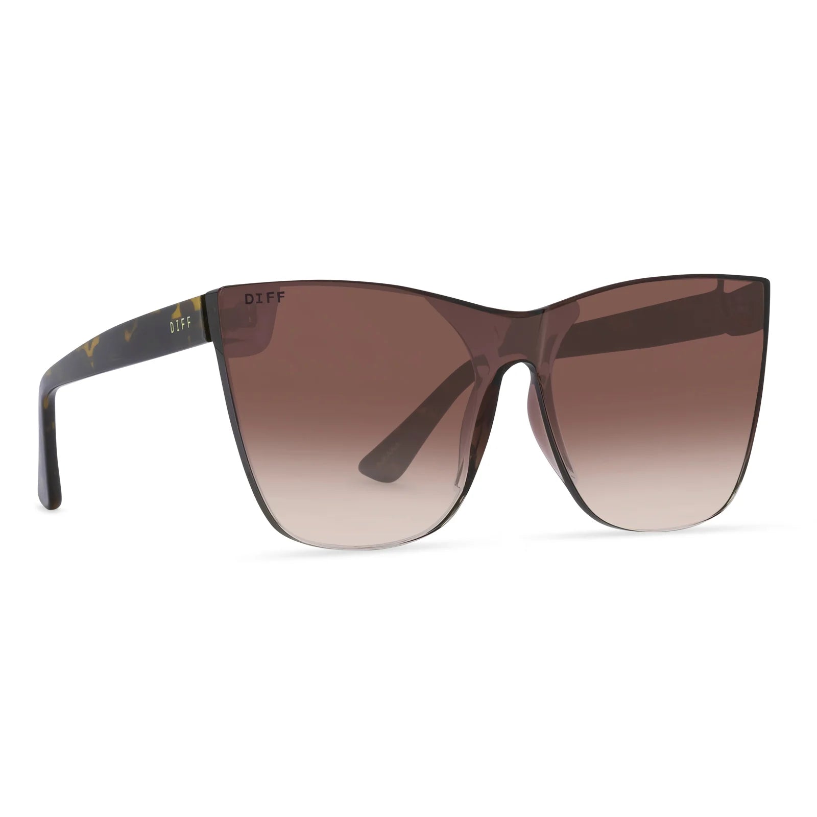 Diff Eyewear - Jenna Sunglasses - Dark Tortoise (Add-On)