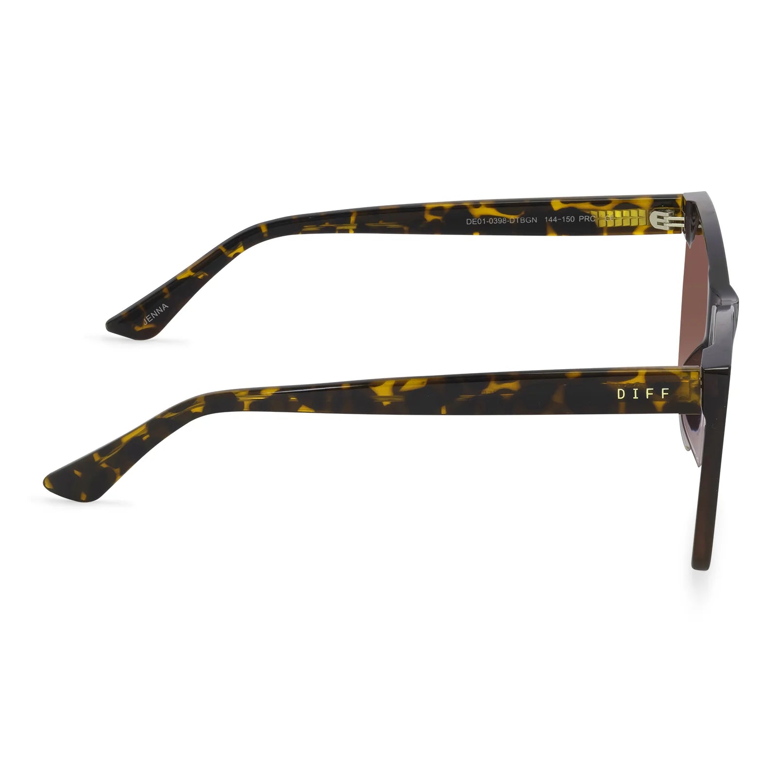Diff Eyewear - Jenna Sunglasses - Dark Tortoise (Add-On)