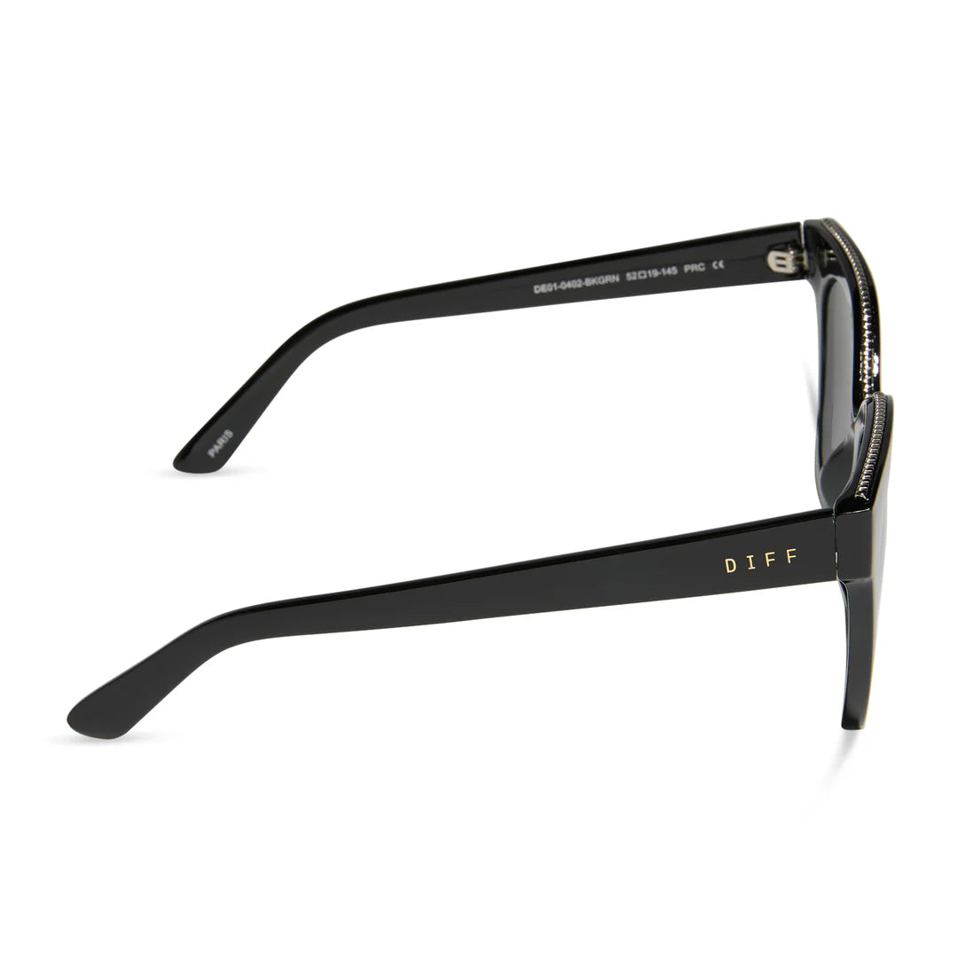 Diff Eyewear - Paris Black Grey Sunglasses